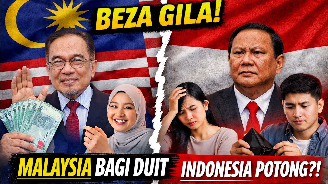 “Malaysia Bagi Duit Pada Rakyatnya… Tapi Indonesia Buat Sebaliknya?”