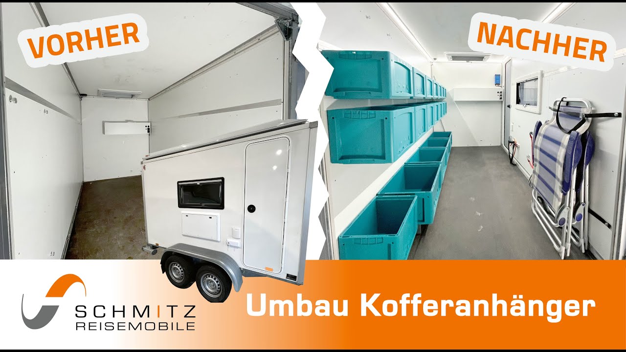 Umbau Kofferanhänger – Einfach genial!