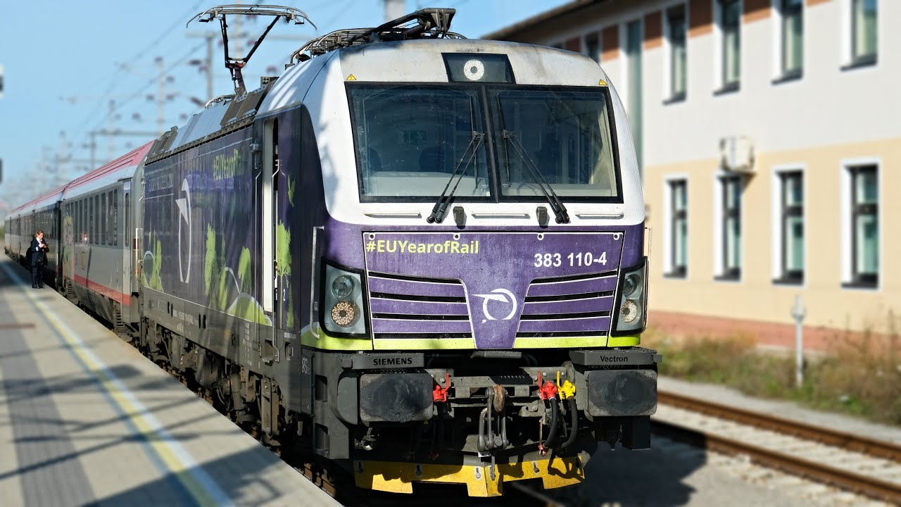 ZSSK 383.110 ● REX 2512 (Wien Hbf ► Bratislava hl.st.) ● Marchegg