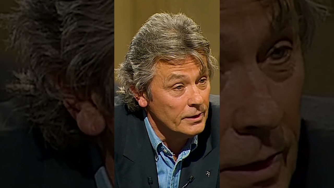 Rest in Peace | A touching answer from Alain Delon in an interview for "Bouillon de culture," 1996.