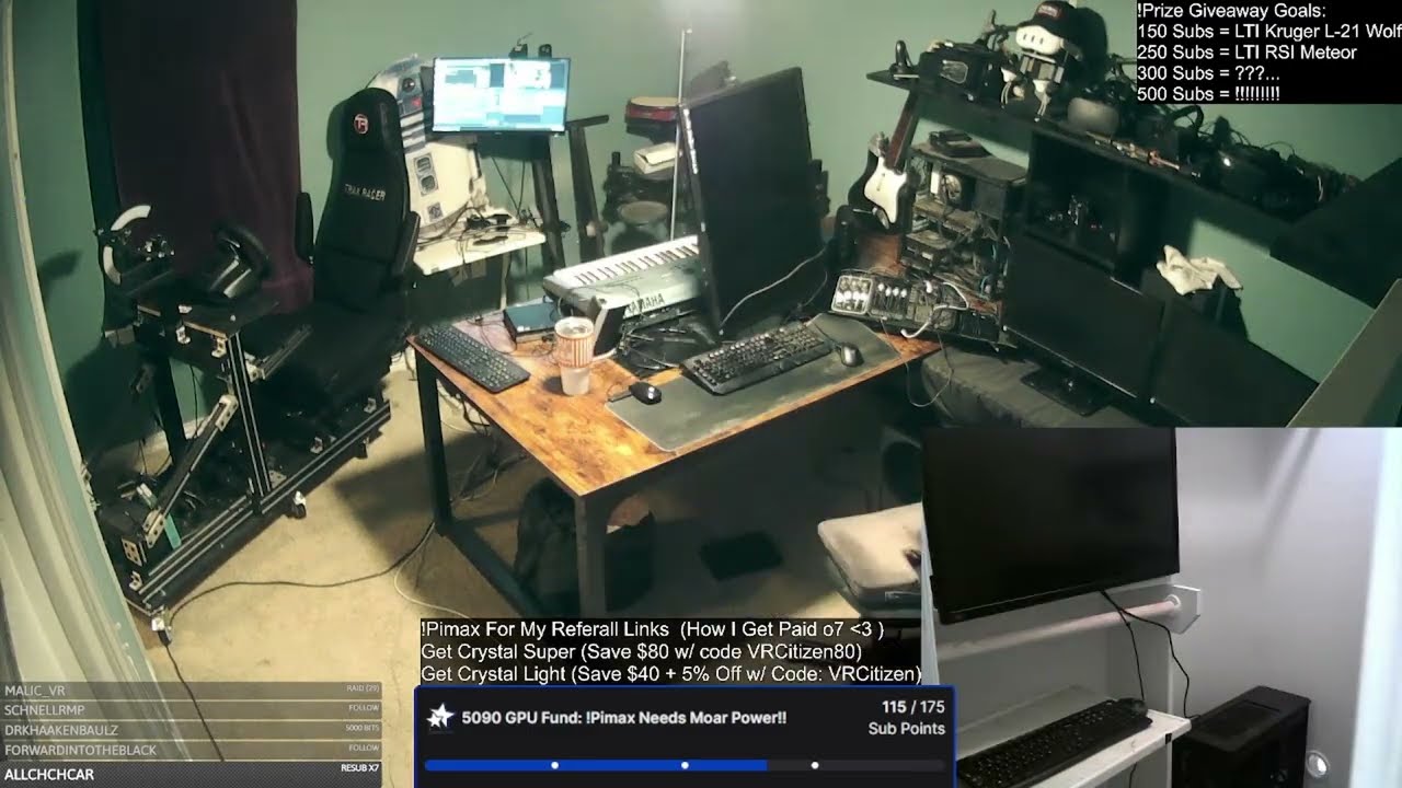 Pimax Powered VRoom Setup Timelapse