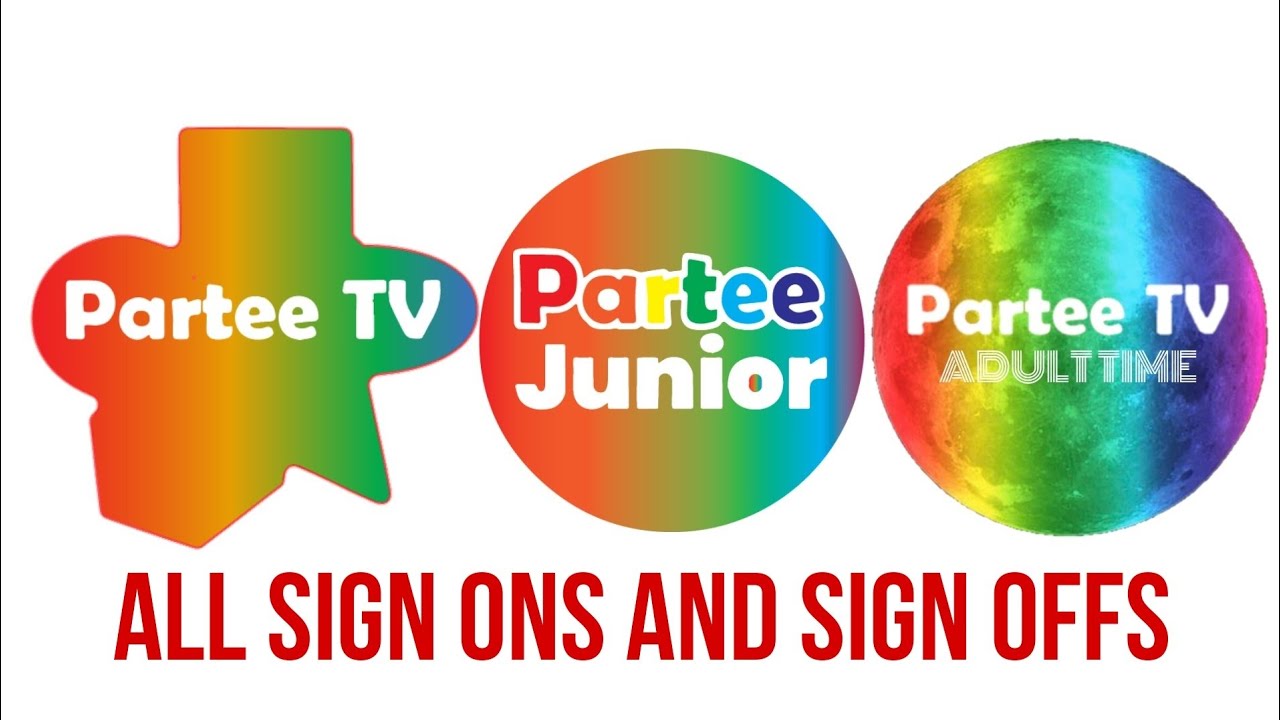 Partee TV: All Sign Ons And Sign Offs (500 Subscribers Special 2/4)