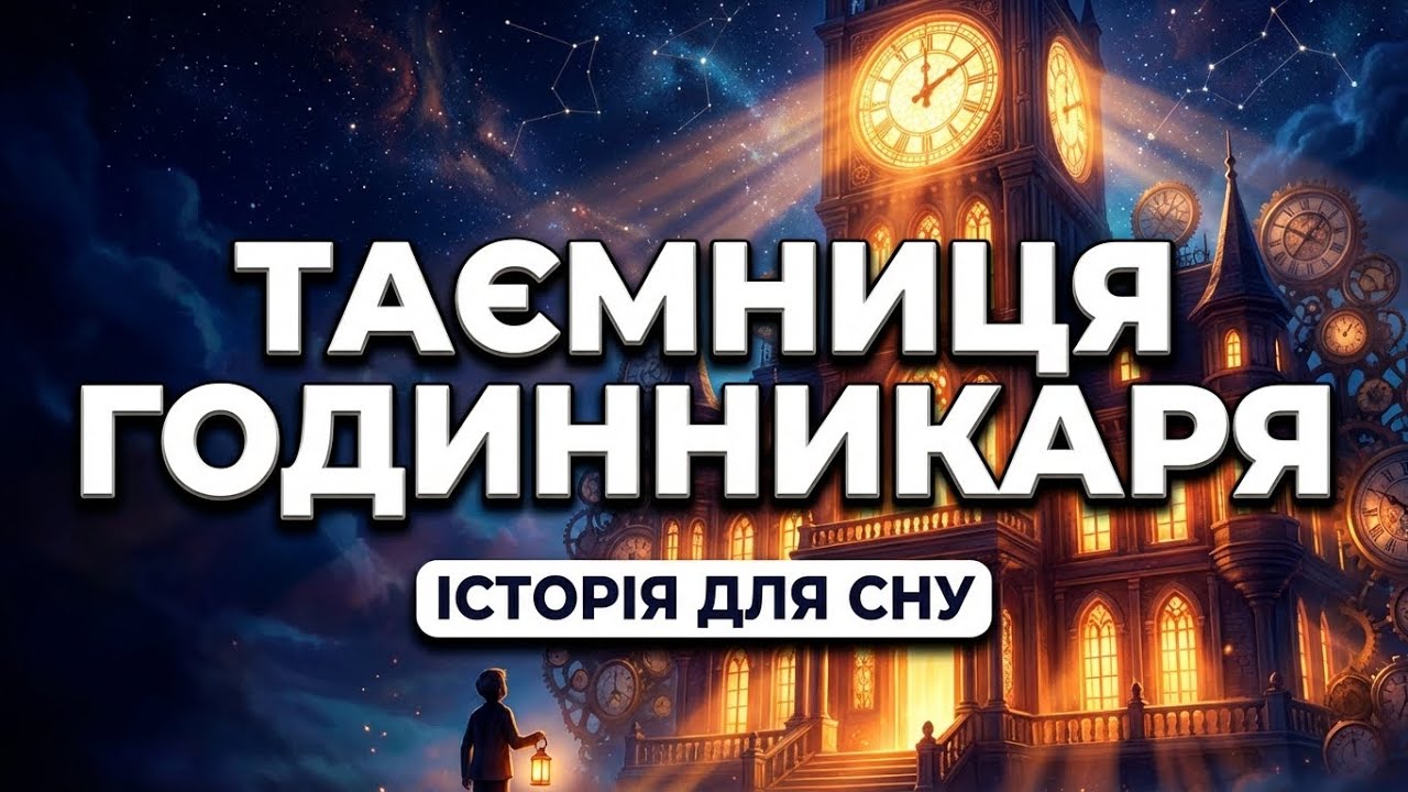 Історія на Ніч | ТАЄМНИЦЯ Маєтку Годинникаря