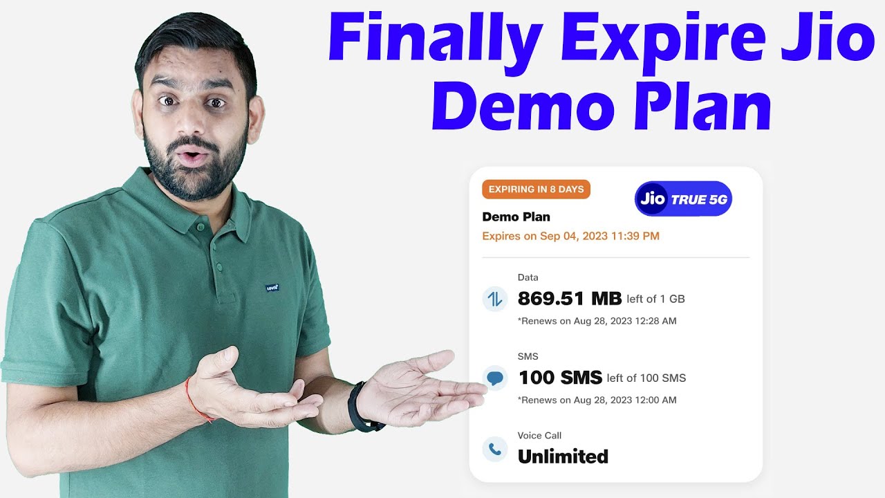 Finally Stop ! Jio Demo Pack For Jio True 5G With Unlimited 5G Data
