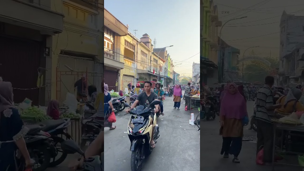 Suasana di sekitar Surabaya Utara 