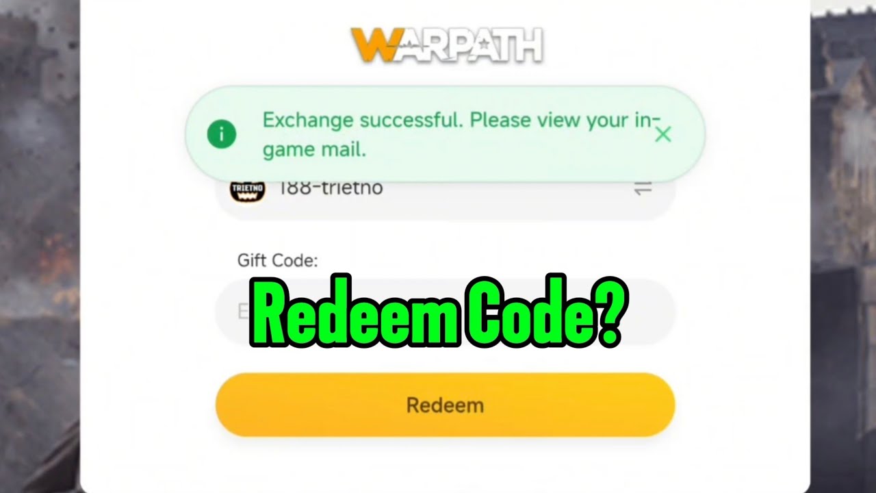Warpath | How To Redeem Code & All Available Code in Jan 2026!