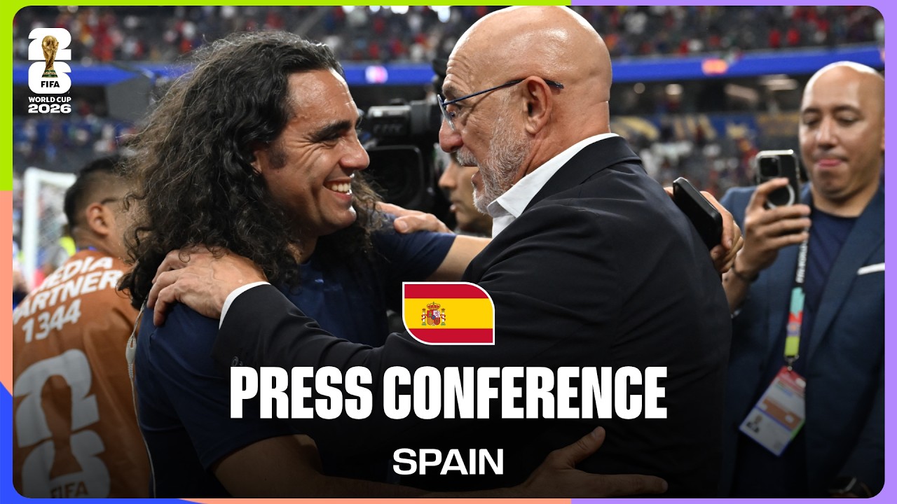 Post-Match Press Conference: Spain's Luis de la Fuente On The 2-0 Win Over France