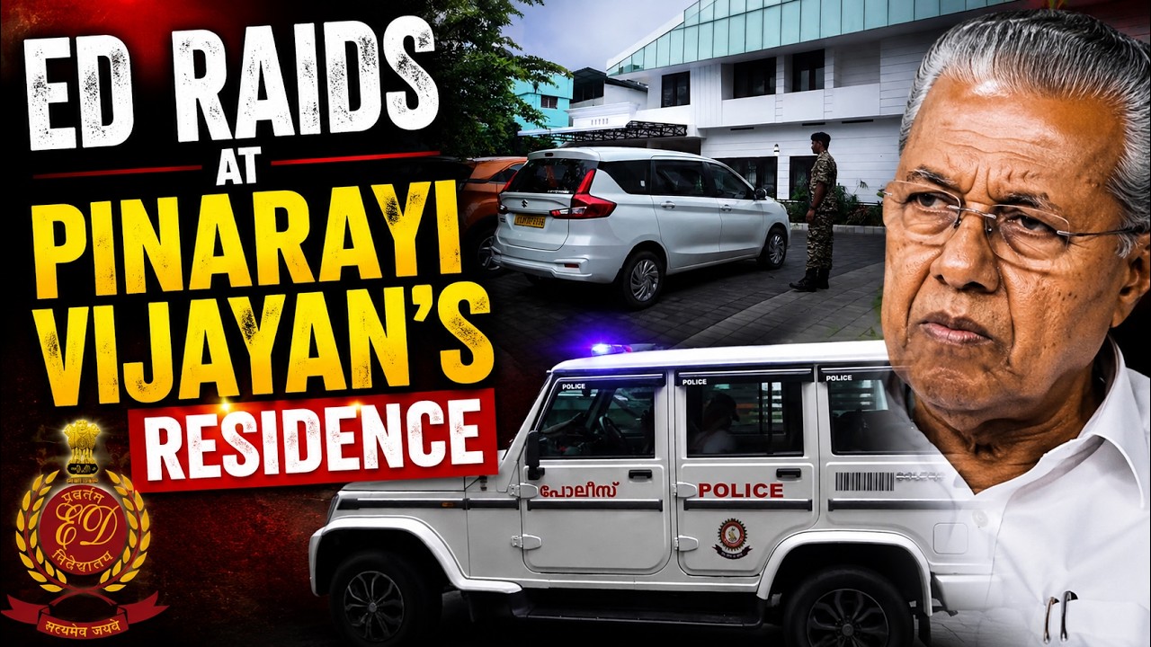 ED Raids Premises Of Former CM Pinarayi Vijayan In CMRL Money Laundering Case | Kerala