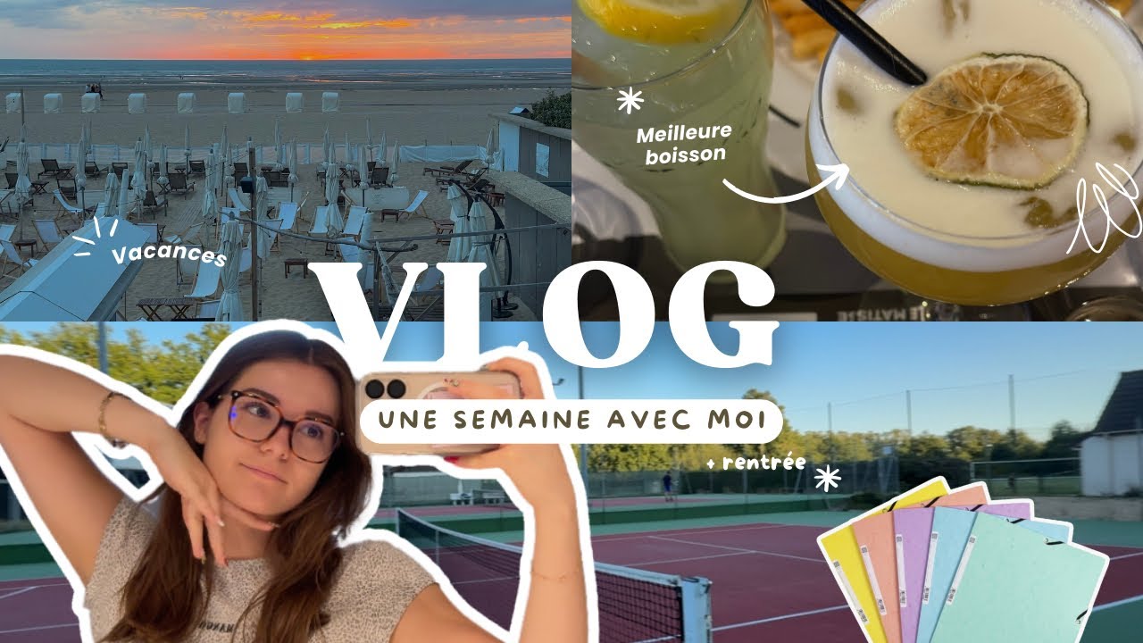 UNE SEMAINE AVEC MOI (on prépare ma rentrée et on profite des derniers jours de l’été…)