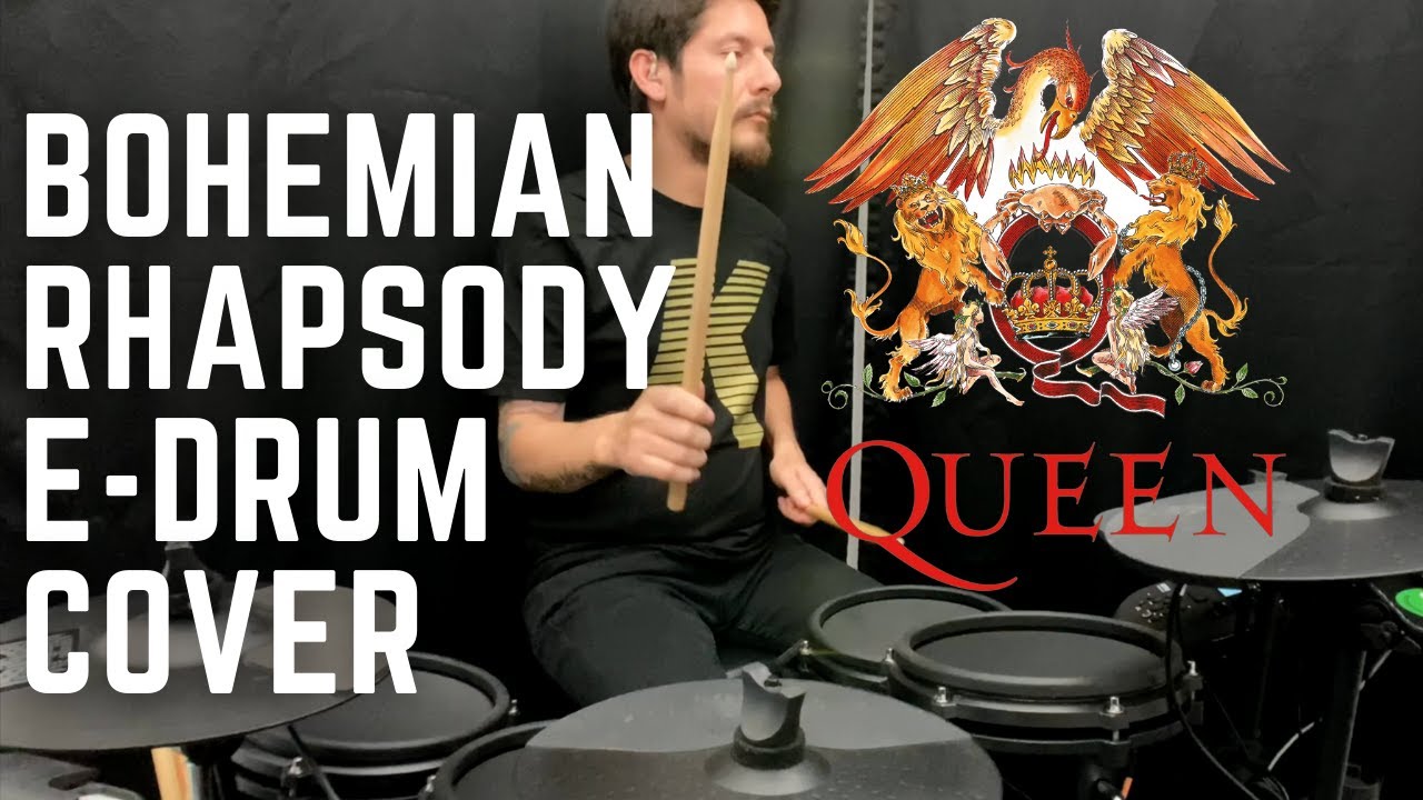 Bohemian Rhapsody - Queen E- DRUM COVER Alesis Nitro Mesh #Queen #BohemianRhapsody #Drumcover #Edrum