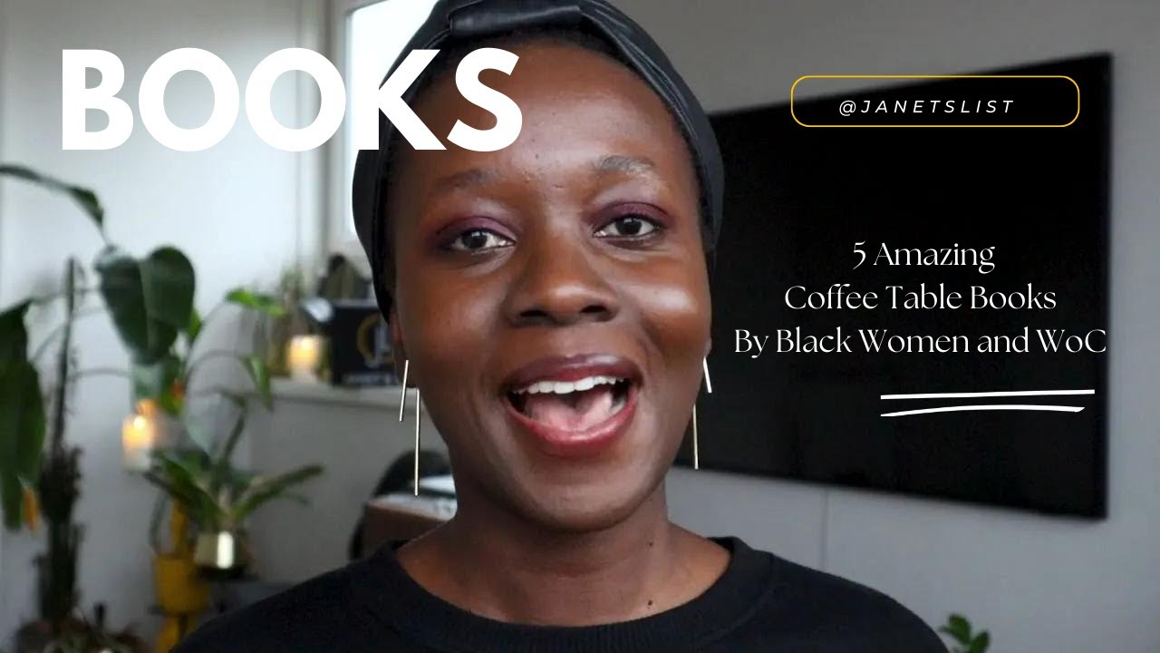 5 Amazing Coffee Table Books By Black Women and WoC // Christmas Gift Guide