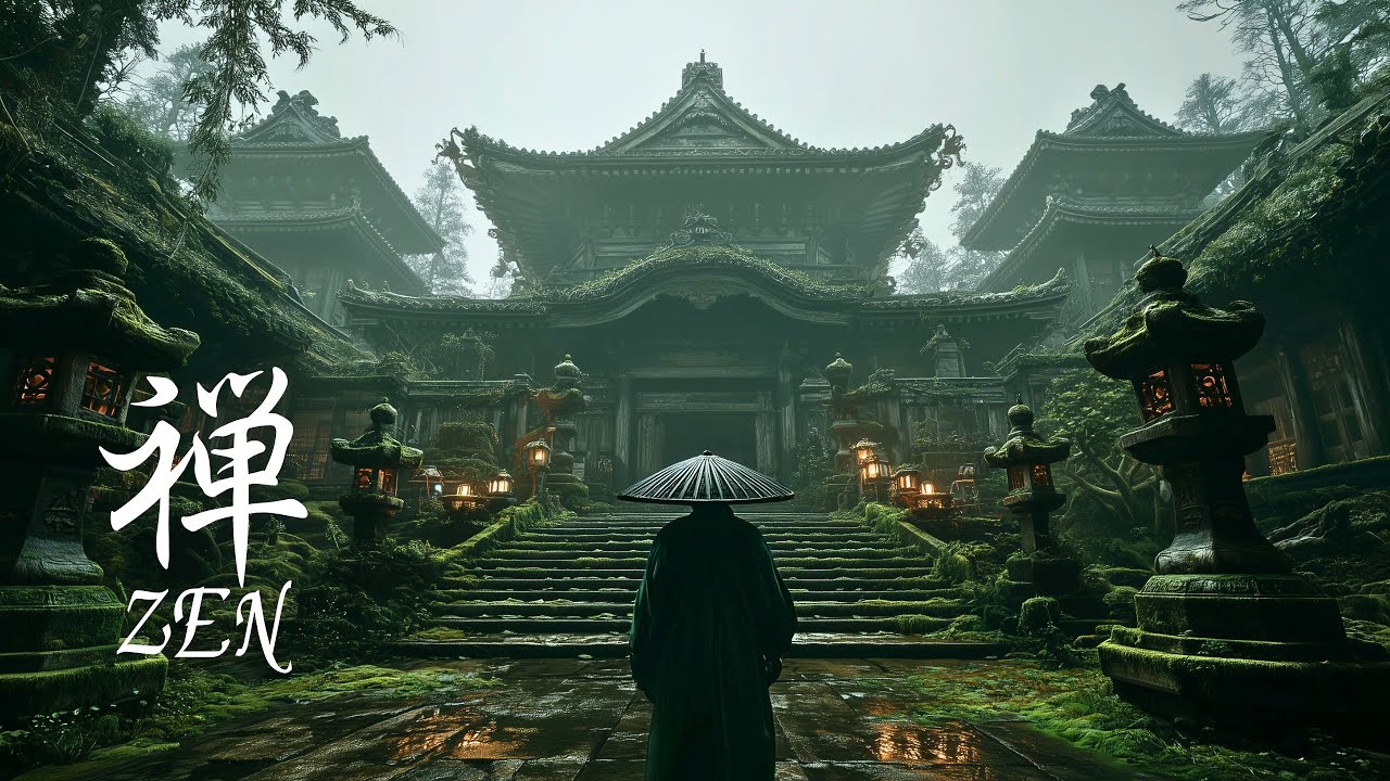 Mossy Temple Serenity — Японская дзен-музыка для расслабления | кото | сякухати