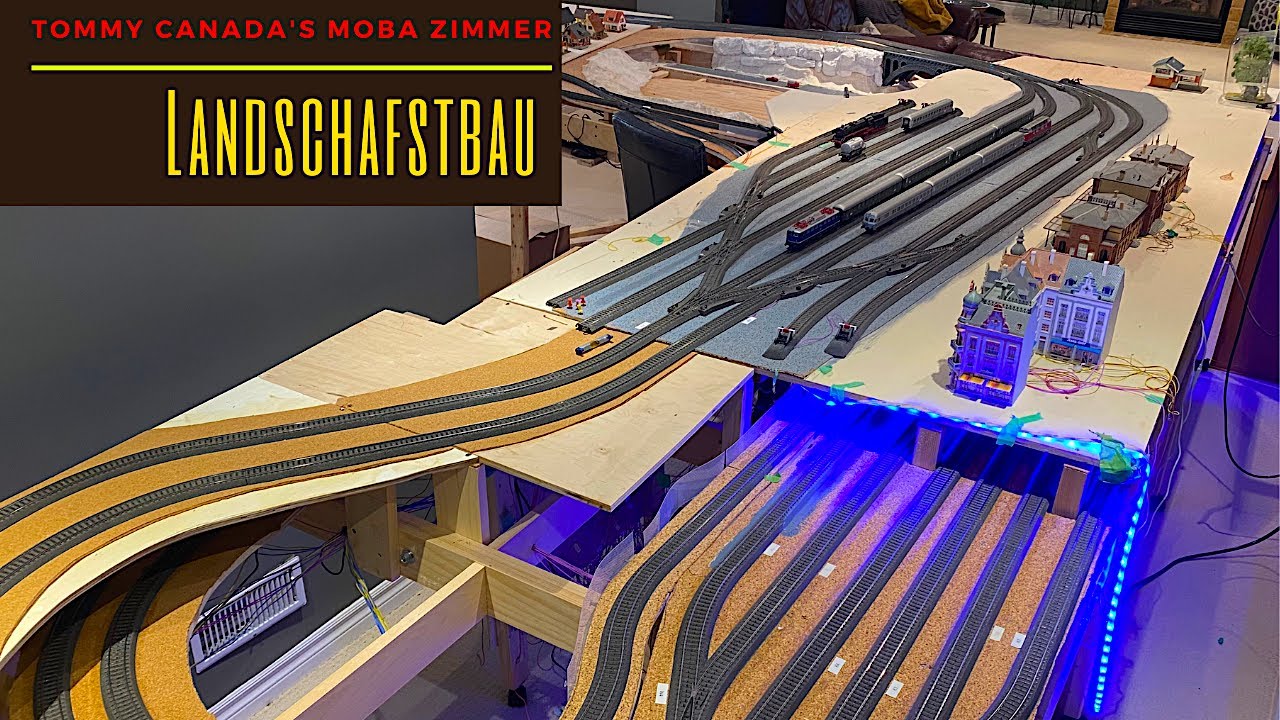 EINE MÄRKLIN ANLAGE ENTSTEHT: Folge 53 - Die Anlage wird grün