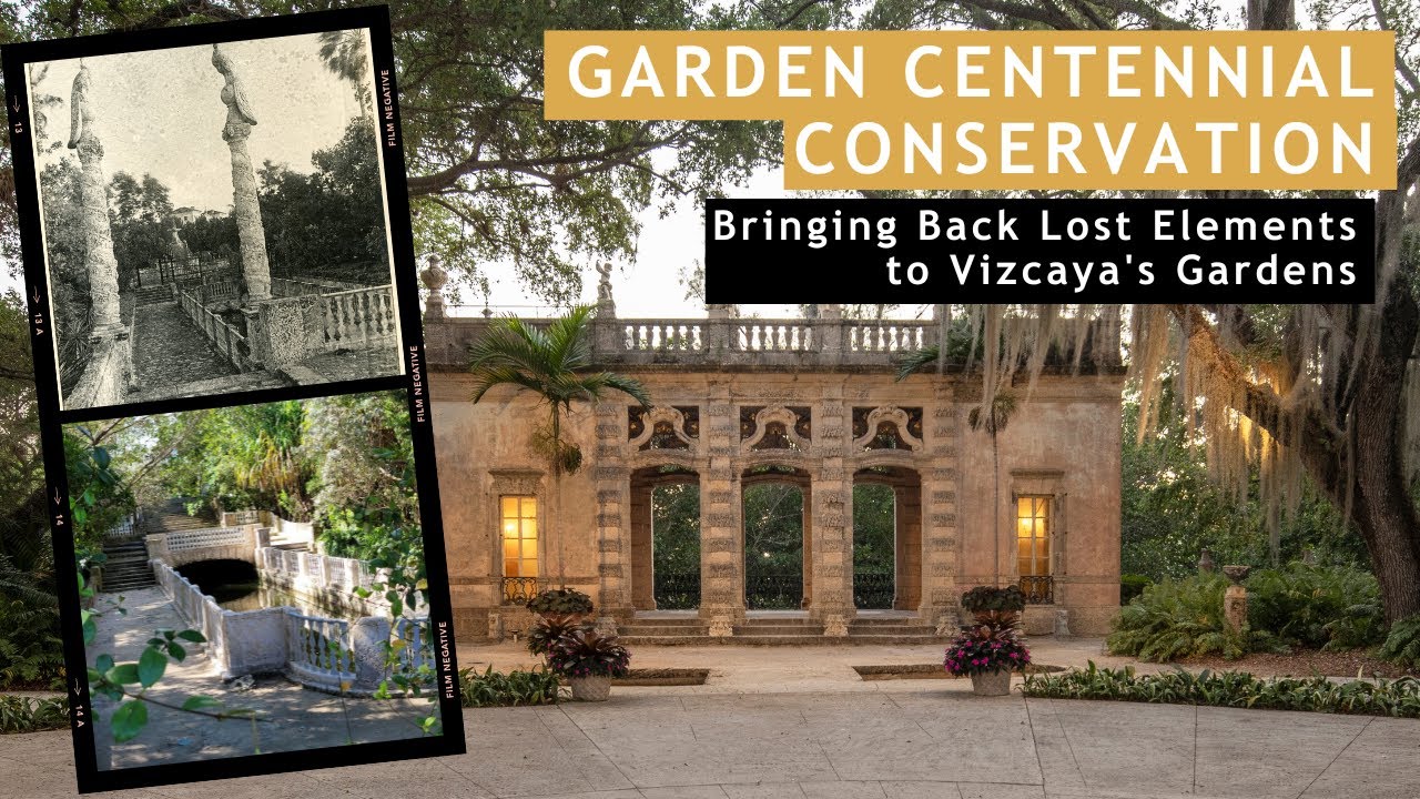 Major Conservation Campaign Celebrates Vizcaya's Garden Centennial