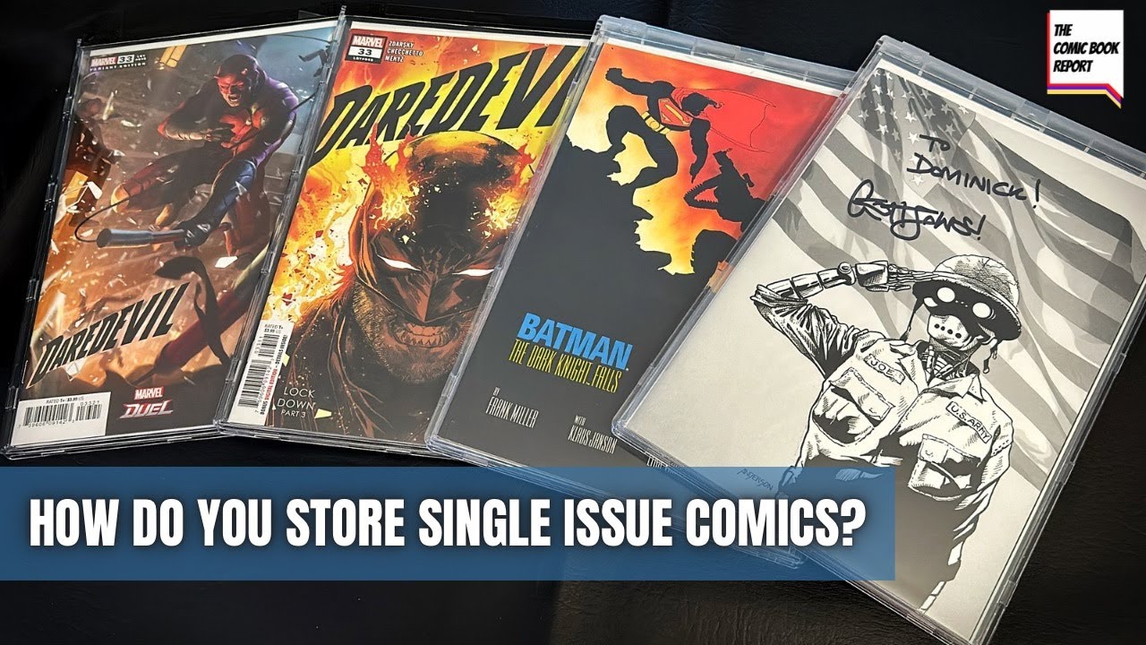 How Do You Store Your Single Issue Comics?