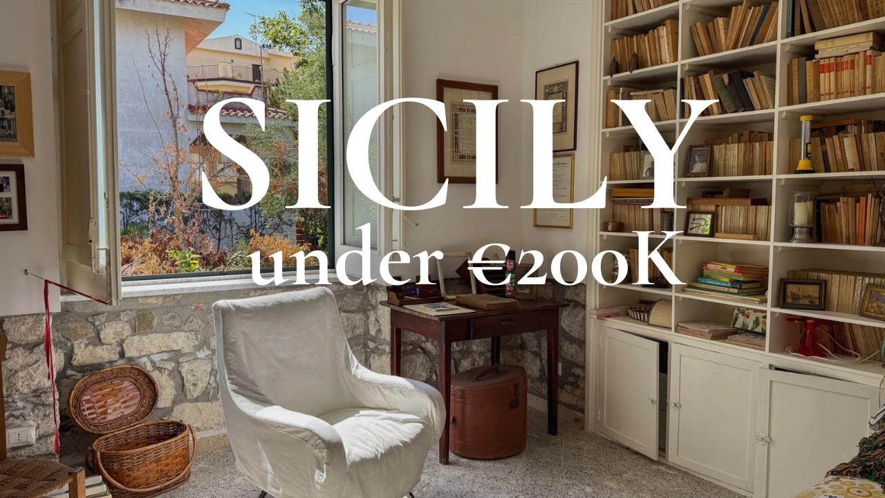 What €200K Buys in Sicily | City vs Village Living
