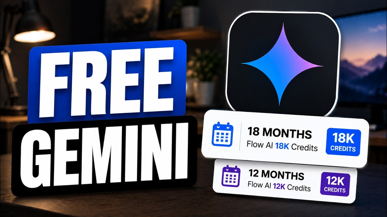 Студенческое предложение: Gemini Pro бесплатно на 18 и 12 месяцев