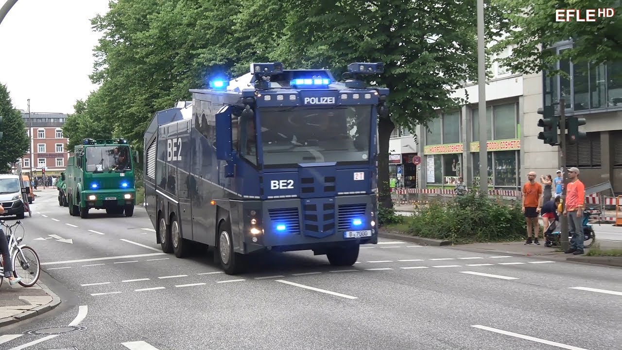 Der G20 Gipfel in Hamburg wird zum Treffpunkt von rund 20.000 Einsatzkräften