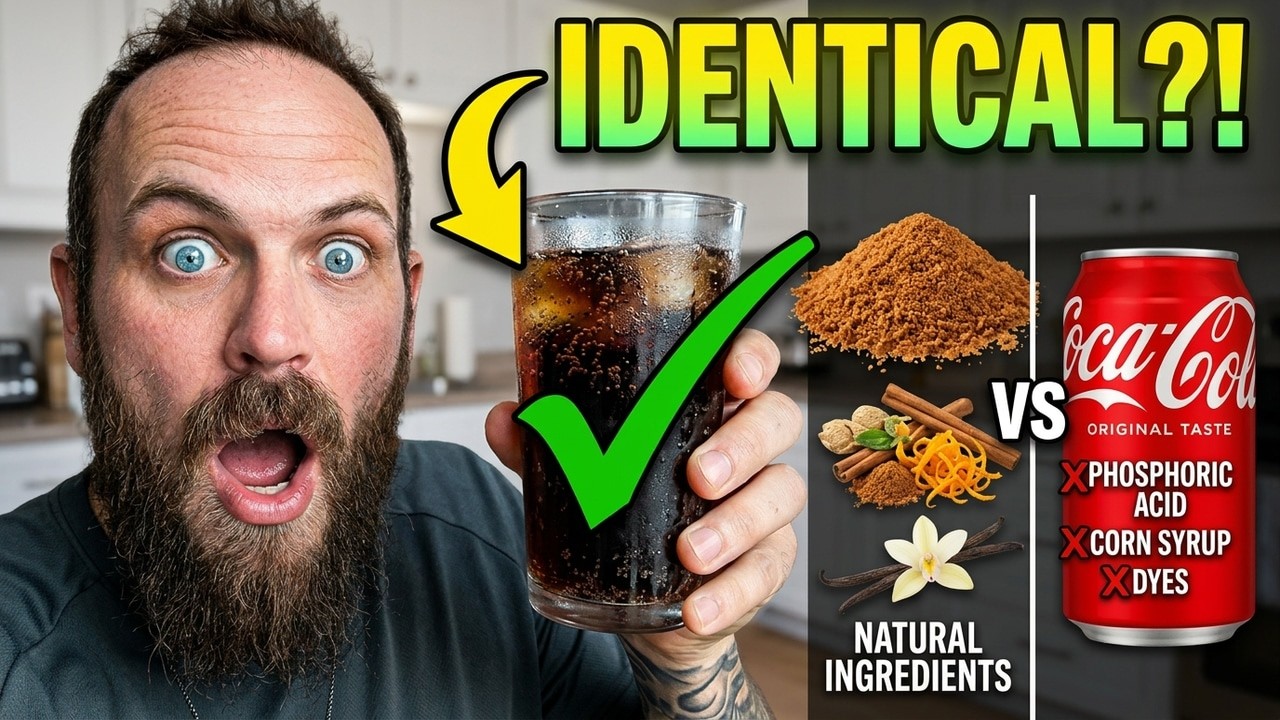 This Homemade Coca Cola Shocked Me (Tastes Identical!?)