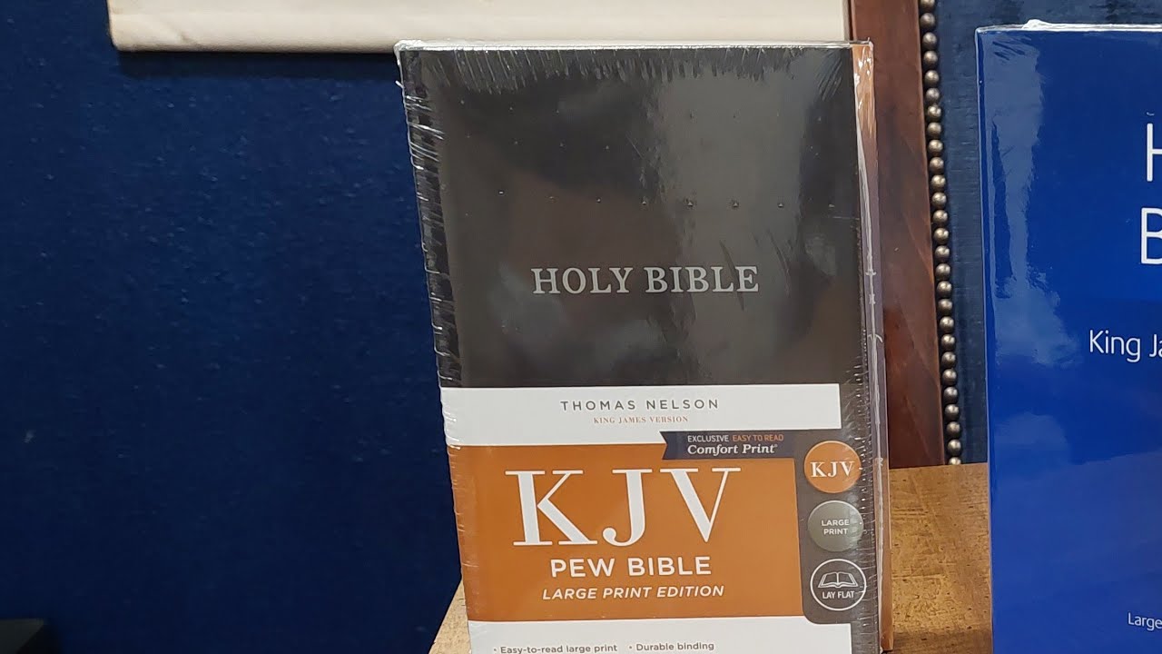 KJV Thomas Nelson Large Print Pew Bible!!!