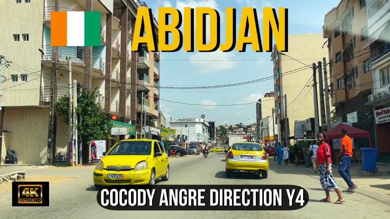 Abidjan: cocody Angré direction autoroute de contournement d'Abidjan Y4