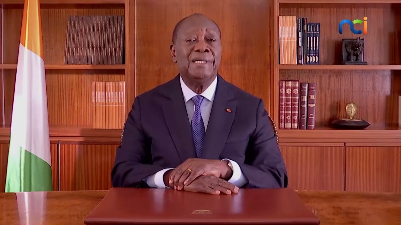 Message à la Nation du Président de la République SEM Alassane Ouattara du 06 août