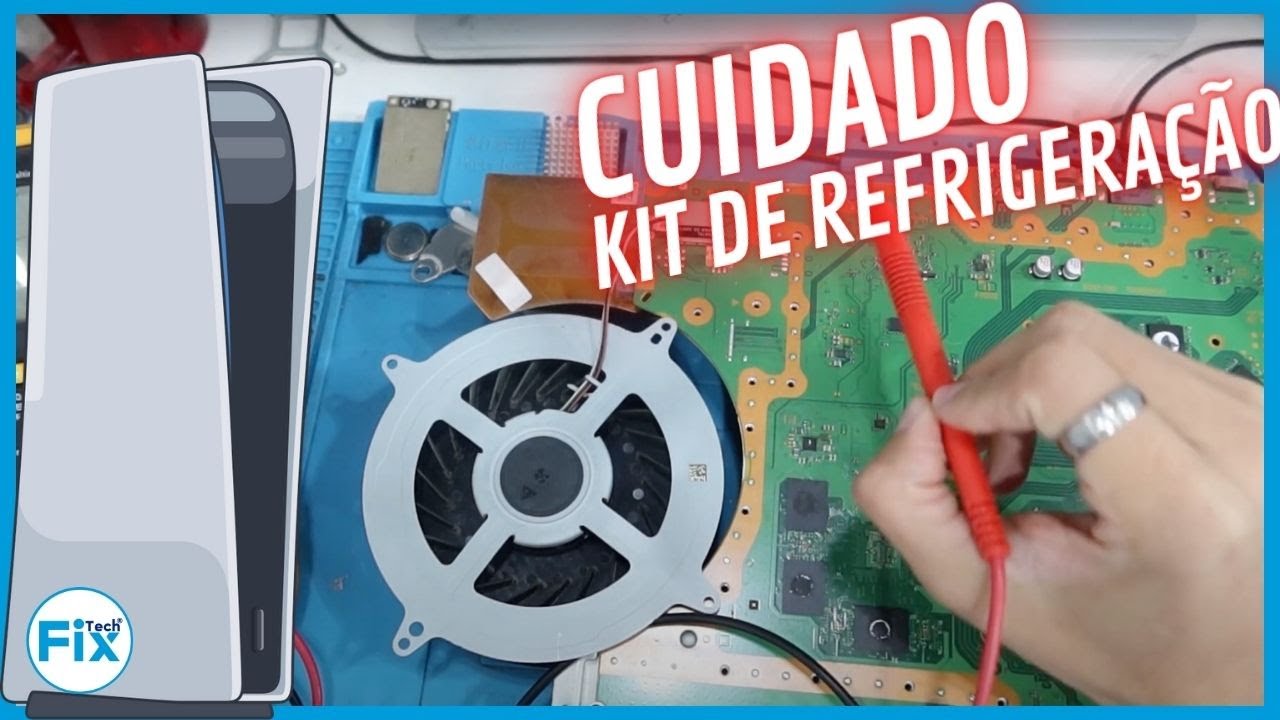 Kit Refrigeração PS5 Queimou o PlayStation 5 | Kit de Refrigeração é seguro?