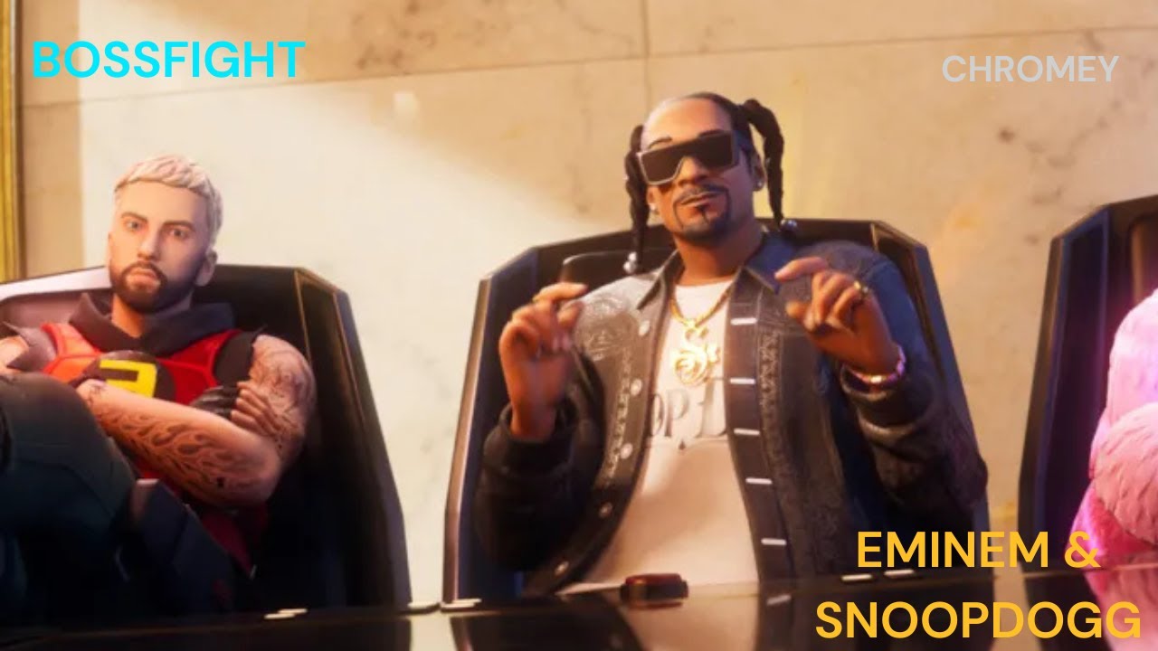 Trying To Defeat Eminem And Snoop Dogg Boss | Fortnite | Epic Graphics