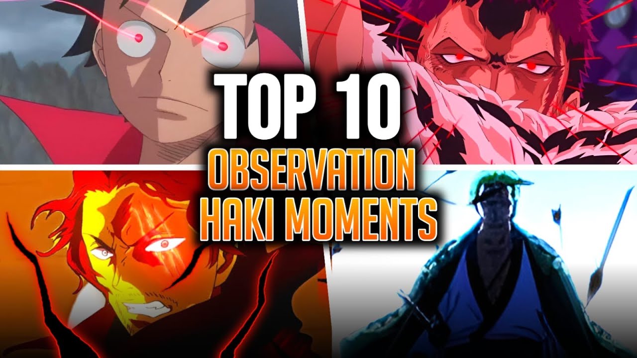 EPIC Top 10 OBSERVATION HAKI Moments in One Piece: The Ultimate Ranking!