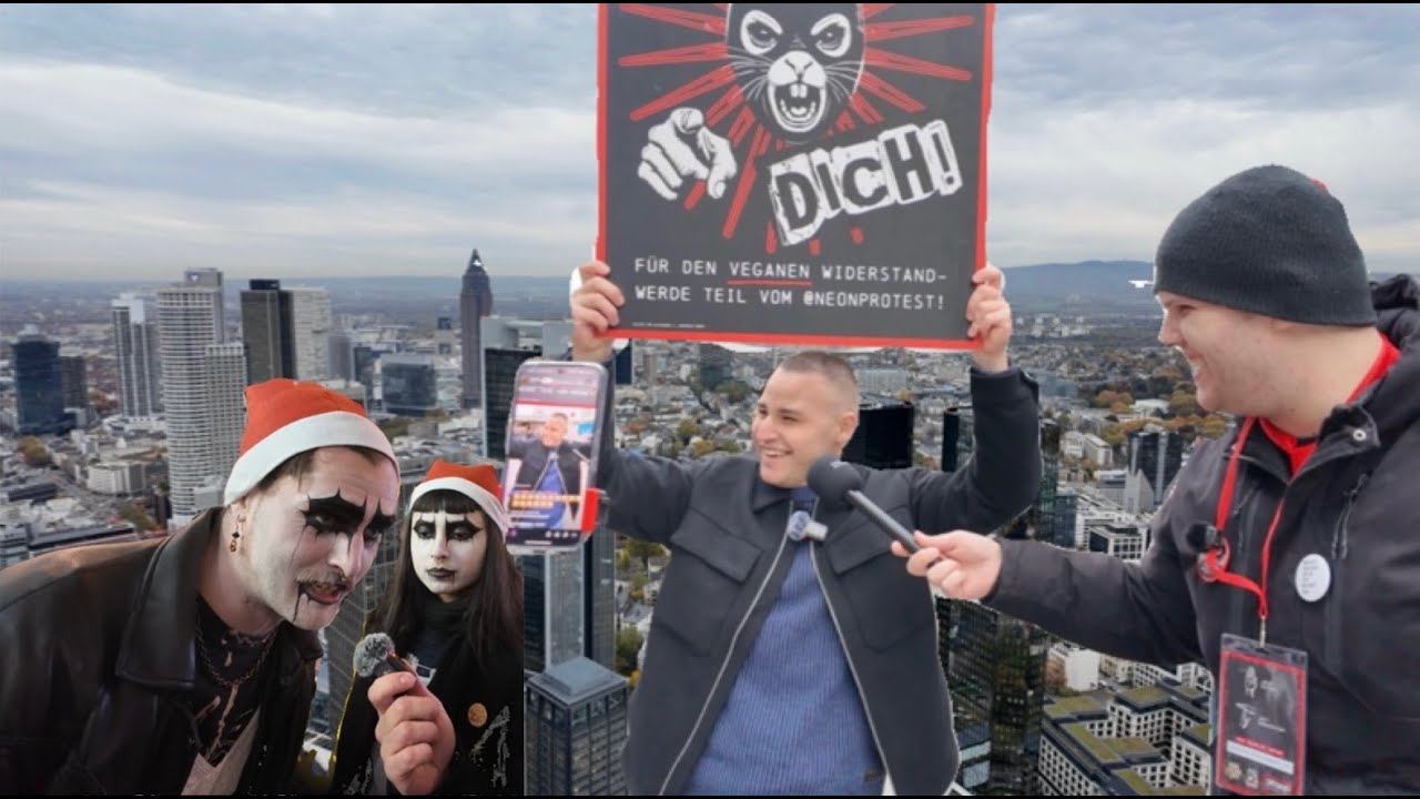 VEGANER verarschen in FRANKFURT 😂 