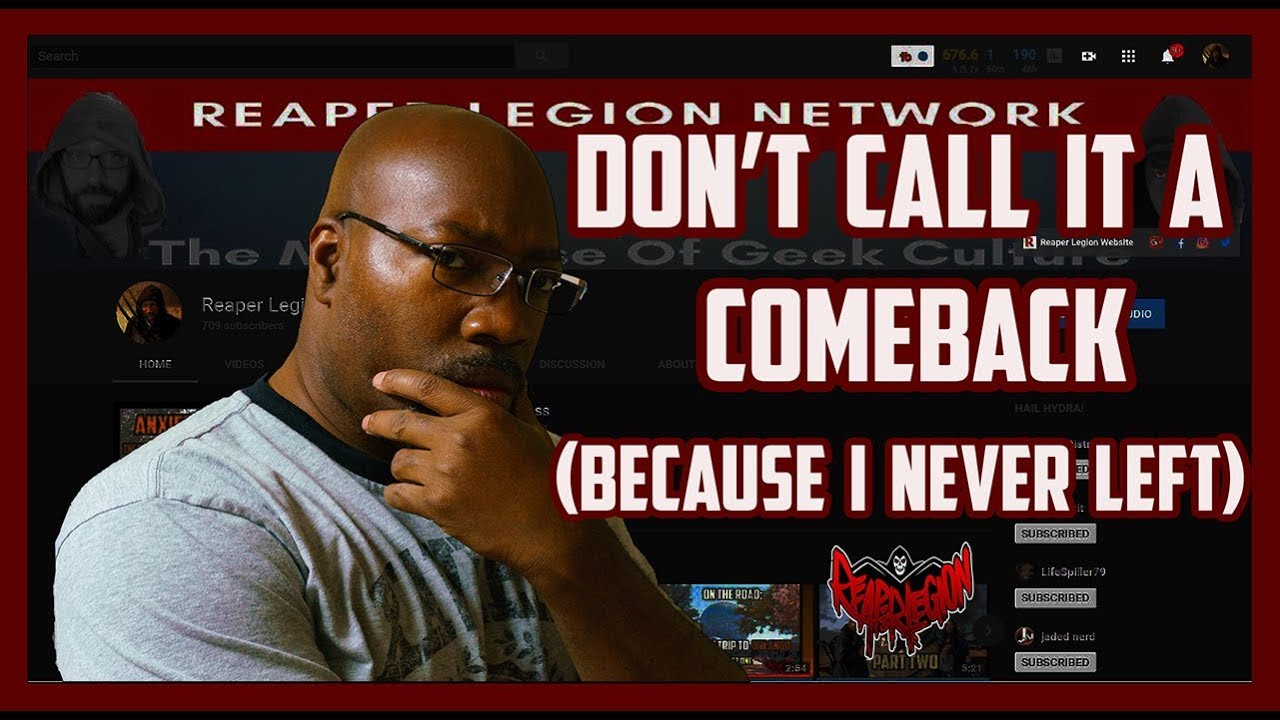Don't Call It A Comeback (Because I never Left)