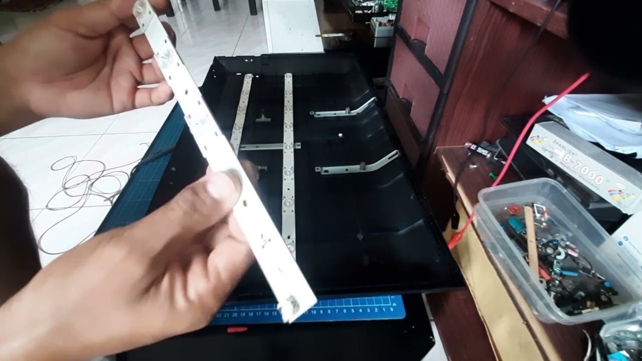 #37 How to replace backlight on LED TV (Series Connection) Full Tutorial
