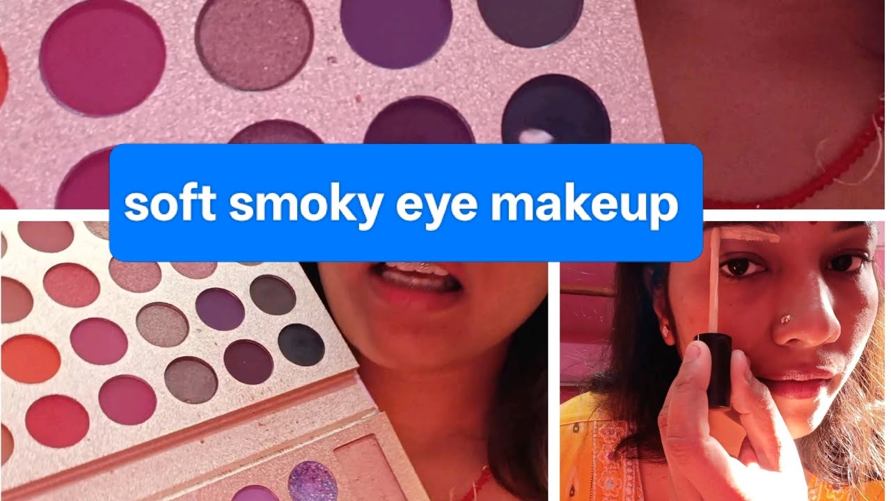 5 min soft smoky eye look..#trendingvideo # viralvideo #explorepage #makeup #eyemakeup #viralkardo 