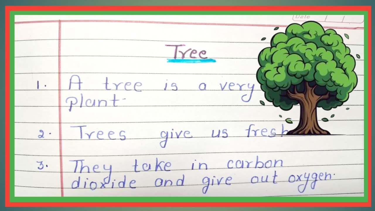 Importance of trees paragraph / Essay on trees / Short essay on trees in English