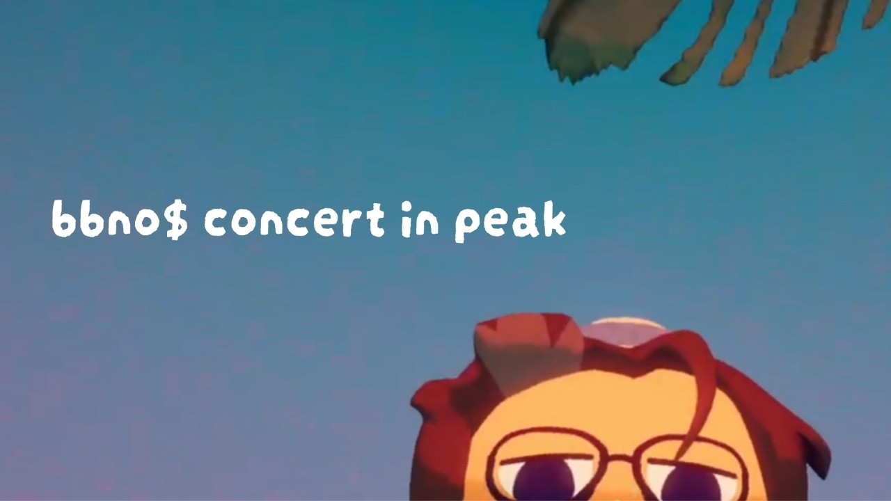 bbno$ x peak concert