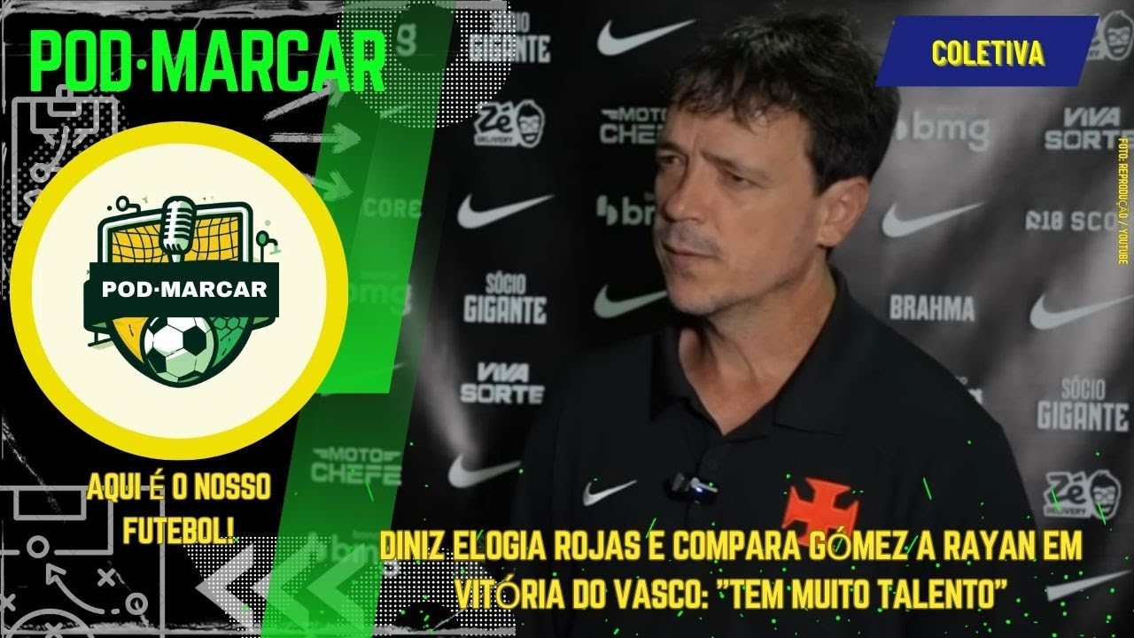 FERNANDO DINIZ ELOGIA VASCO APÓS VITÓRIA E PREVÊ DESFALQUES PARA ESTREIA NO BRASILEIRÃO
