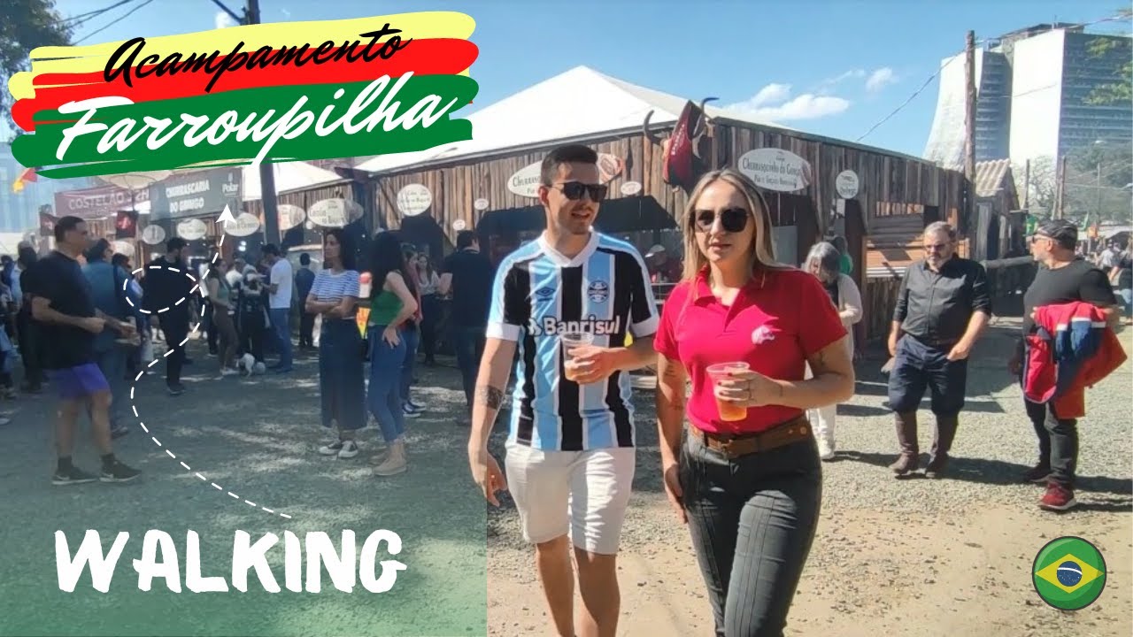 TRADICIONAL ACAMPAMENTO FARROUPILHA I PIQUETE I RIO GRANDE DO SUL I WALKING TOUR | 2022