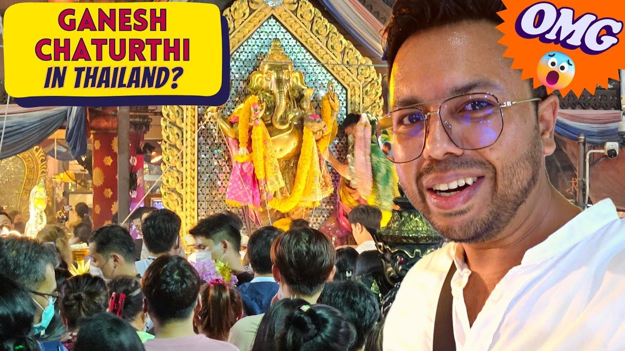 Thai Style GANESH CHATURTHI Celebration In Bangkok, Thailand 🇹🇭 | 19th Sep 2023