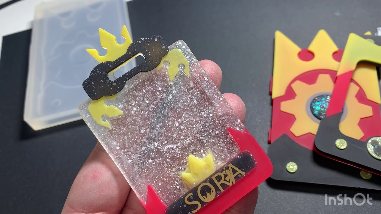 DIY Resin Kingdom Hearts 3 Sora's Gummi Phone Tutorial
