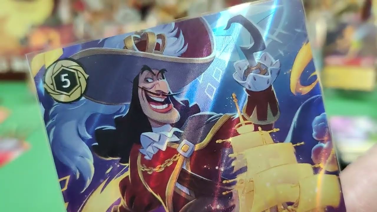 Lorcana Reign of Jafar Booster box opening. Big hit! I'm a pirate.