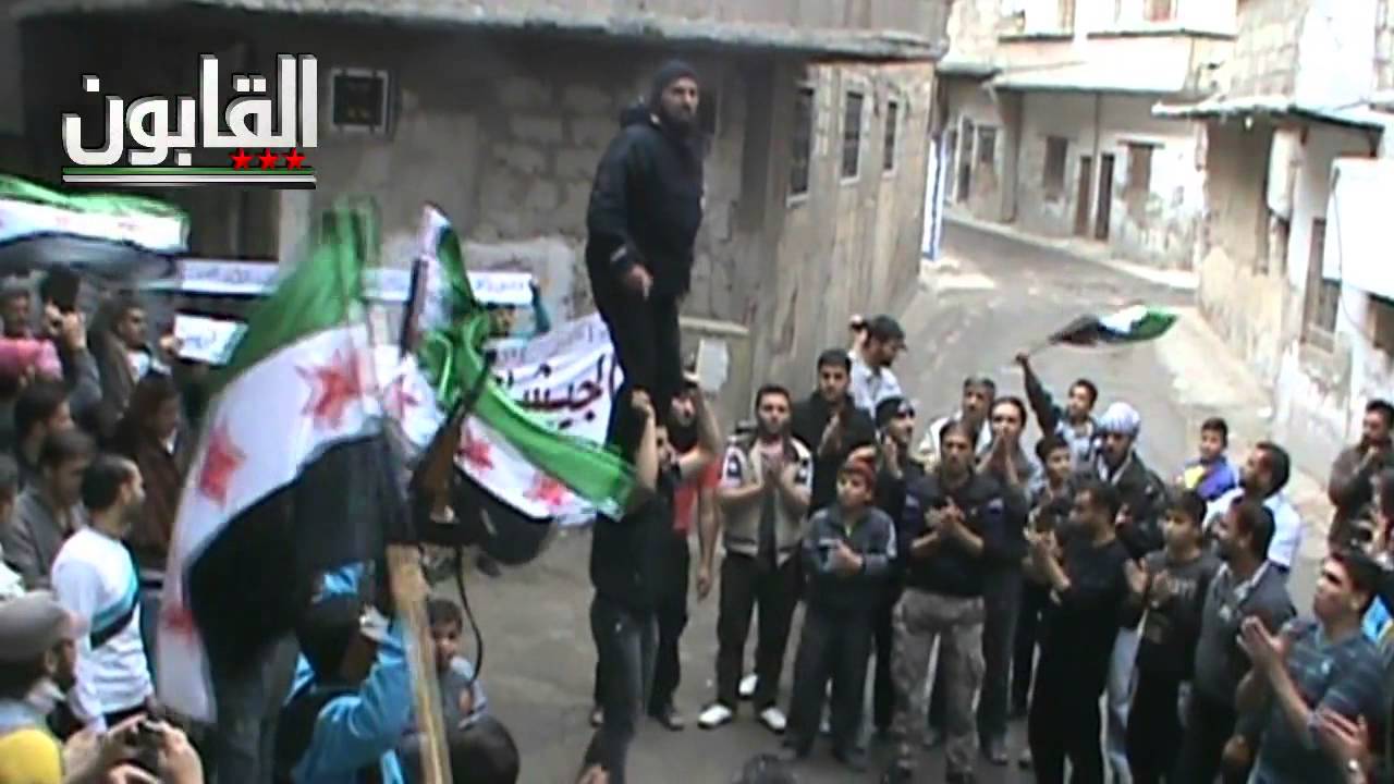 هالحالة ملا حالة _قاشوش حي القابون أبو حمزة 9-11-2012
