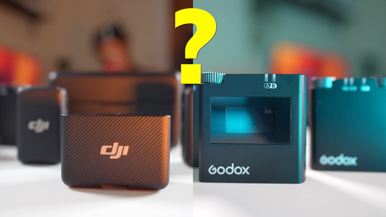 👑MASTER of wireless mic for YOUTUBE Chanel. Godox vs DJI microphone.