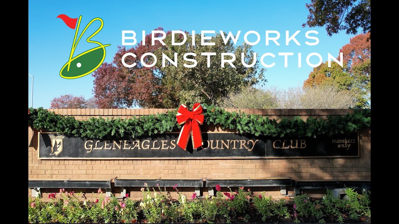 Birdieworks Construction | Stone Gravity Wall | Hole 8 Queens Course | Gleneagles Country Club