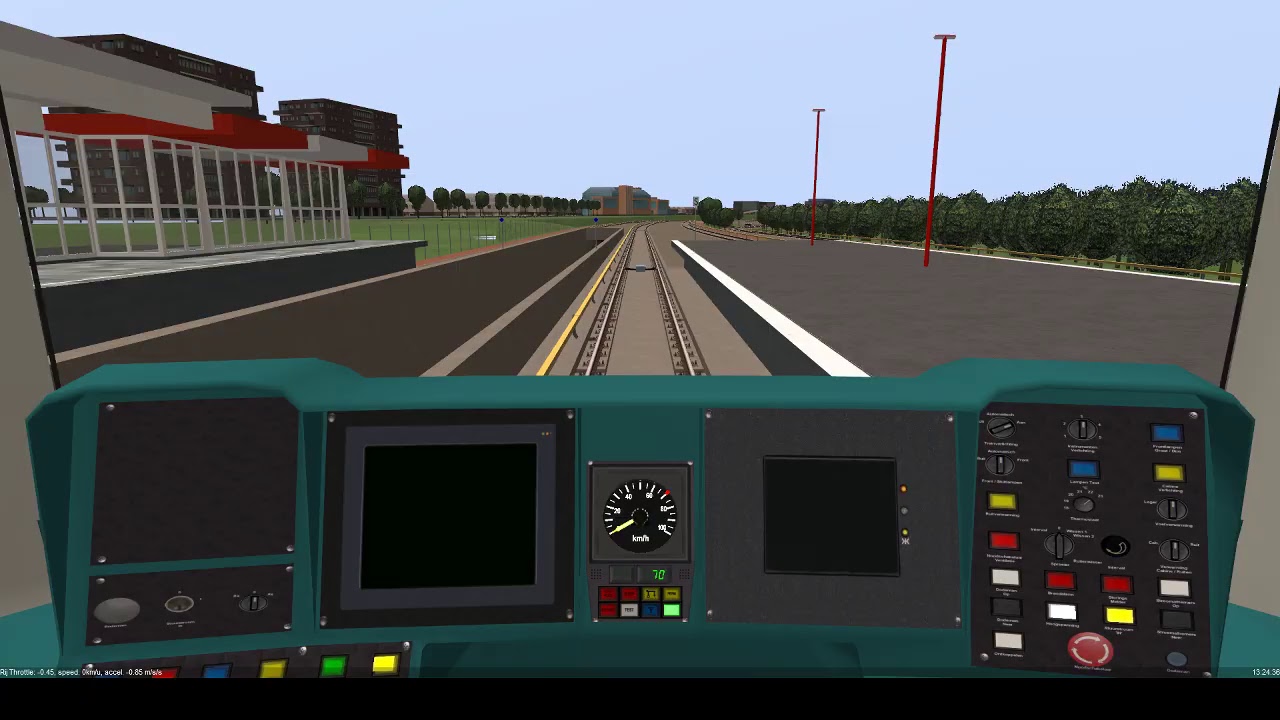 Metro Simulator Beta Live - New Year's Eve night metro