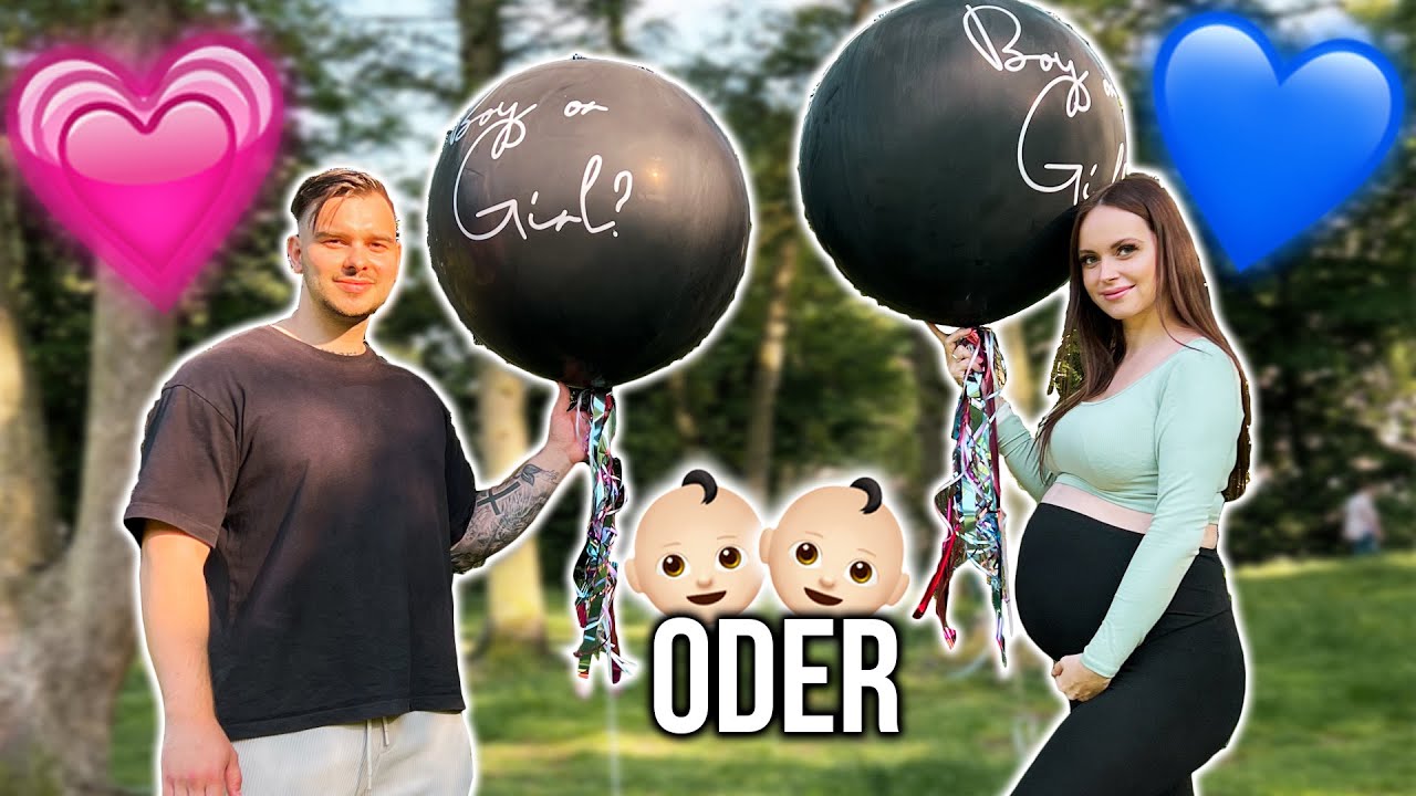 GENDER REVEAL Junge oder Mädchen? 💙💗 Welches Geschlecht haben unsere Zwillinge?