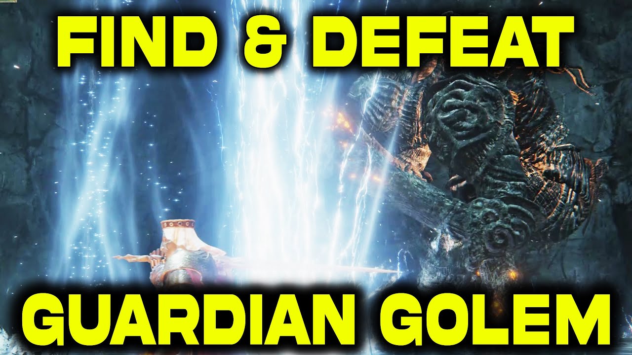 Elden Ring : Guardian Golem Location | How to Find & Defeat Guardian Golem Boss EASY!