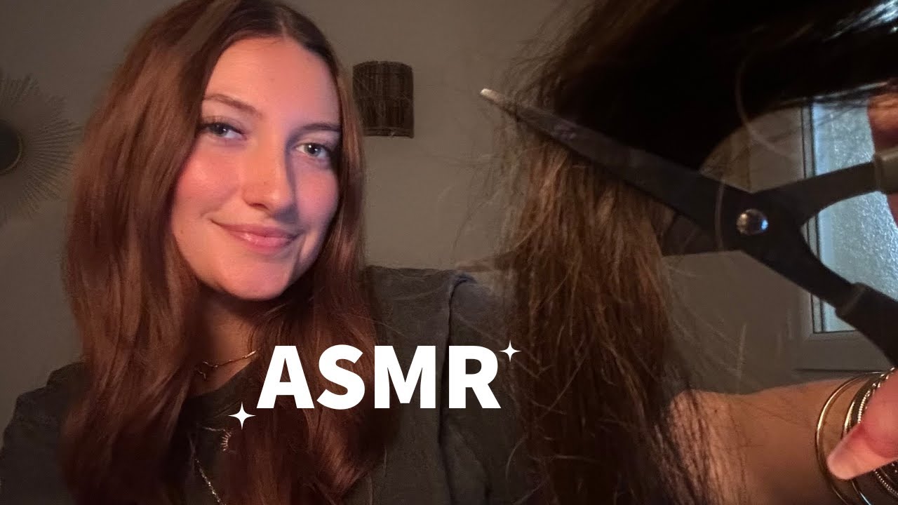 ASMR ROLEPLAY 💇 Je te coupe les cheveux (on parle de ta rentrée !)