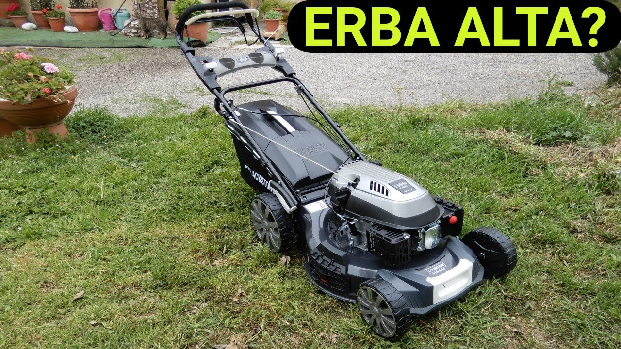Rasaerba trazionato Blackstone SP530 Deluxe 4in1: ecco perch&egrave; ve lo consiglio!