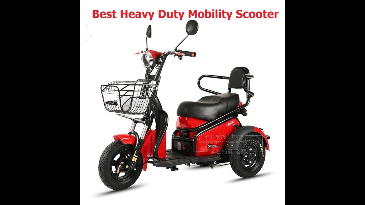 Top 5 heavy duty mobility scooter