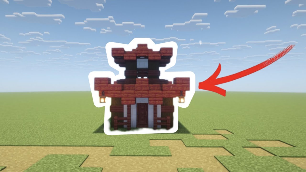 ⛩️ CASA JAPONESA PEQUENA PARA O SEU MUNDO SOBREVIVENCIA 🏮